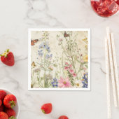 Boho Wildflower Baby shower Servet (Insitu)