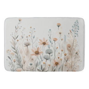 Boho Wildflower Badmat