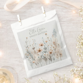 Boho Wildflower Bedankzakje