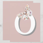 Boho Wildflower Bloemen Baby Verjaardag (Voorkant / Achterkant)