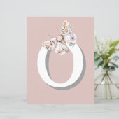 Boho Wildflower Bloemen Baby Verjaardag (Staand voorkant)