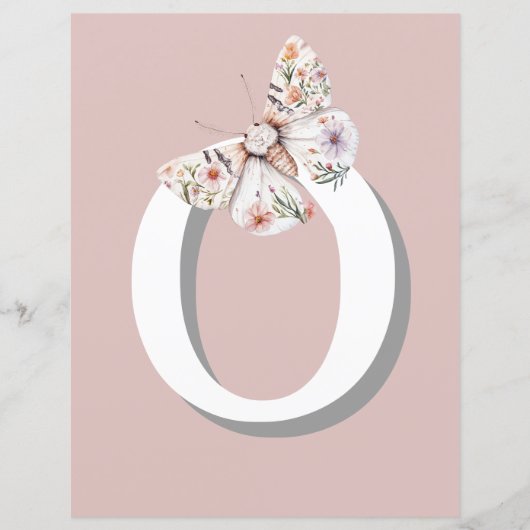 Boho Wildflower Bloemen Baby Verjaardag (Voorkant)