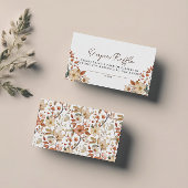 Boho Wildflower Bloemen Luier Raffle Baby shower Informatiekaartje