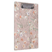 Boho Wildflower Bloemenvlinder Klembord (Rechts)