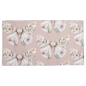 Boho Wildflower Bloemenvlinder Kussensloop (Voorkant-Rechts)