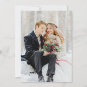 Boho Wildflower Bridal Shower Invitation Kaart (Achterkant)