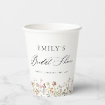 Boho Wildflower Bruidsfeest Tuin Script