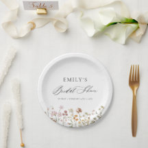 Boho Wildflower Bruidsfeest Tuin Script
