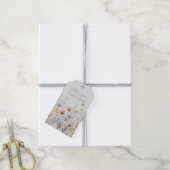 Boho Wildflower Cadeaulabel (Met Touw)