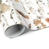 Boho Wildflower Cadeaupapier (Rol Hoek)