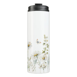 Boho Wildflower Cottagecore Thermosbeker