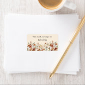 Boho Wildflower Dit boek behoort tot Etiket (Insitu)