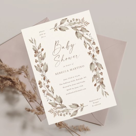 Boho Wildflower Elegante Bloemenkinderfeestje Magn