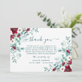 Boho Wildflower Eucalyptus Begrafenis Hartelijk da Kaart (Staand voorkant)