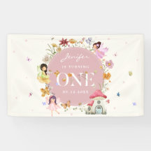 Boho Wildflower Fairy 1e verjaardag partij