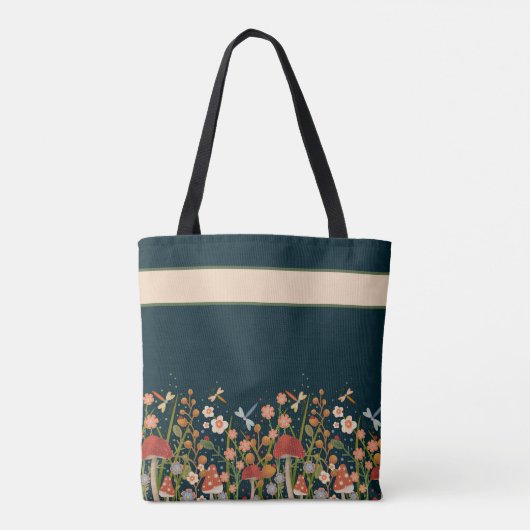 Boho Wildflower Fun Custom Inspirivity tas (Achterkant)