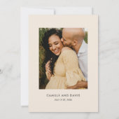 Boho Wildflower Garden Baby shower Uitnodiging (Achterkant)