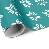 Boho Wildflower Garden Naadloos patroon Cadeaupapier (Rol Hoek)