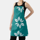 Boho Wildflower Garden Naadloos patroon Schort (Insitu)