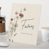 Boho Wildflower geeft de voorkeur aan Vrijgezellen Reclamebord Met Voetstuk (Insitu)