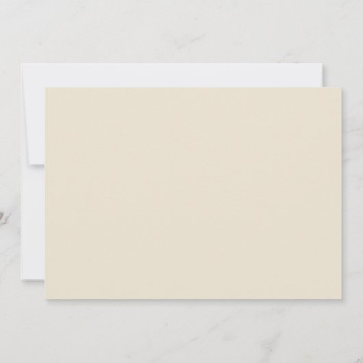 Boho Wildflower Girl High School Afstuderen (Achterkant)