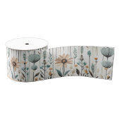Boho Wildflower Grosgrain Lint (Spoel)