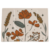 Boho Wildflower Grote Cadeautas (Voorkant)