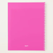 Boho Wildflower Heart 2026 Planner (Achterkant)