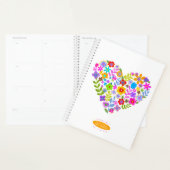 Boho Wildflower Heart 2026 Planner (Display)