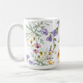 Boho Wildflower Koffiemok (Links)