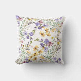 Boho Wildflower Kussen