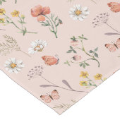 Boho Wildflower Lange Tafelloper (Hoek)