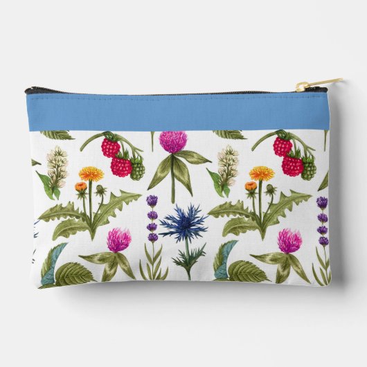 Boho Wildflower Maid of honor Accessory Pouch Etui (Achterkant)