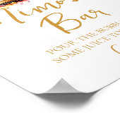 Boho Wildflower Mimosa Bar Sign Poster (Hoek)