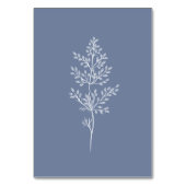 Boho Wildflower Modern Waterverf Wedding Kaart (Achterkant)