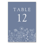 Boho Wildflower Modern Waterverf Wedding Kaart (Voorkant)