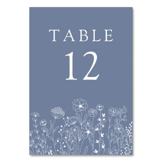 Boho Wildflower Modern Waterverf Wedding Kaart (Voorkant)