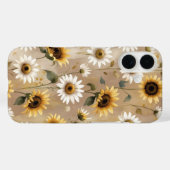Boho wildflower patroon voor telefoonhoesje Case-Mate iPhone case (Achterkant (horizontaal))
