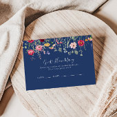 Boho Wildflower Raad hoeveel spel Kaart Visitekaartje