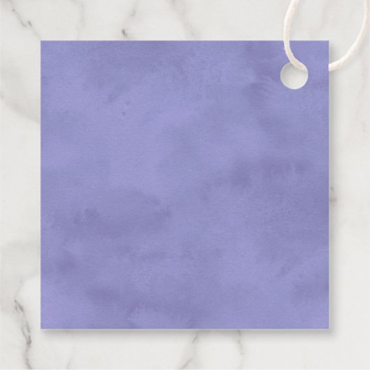 Boho Wildflower Rainbow Baby shower Bedankjes Labels (Achterkant)