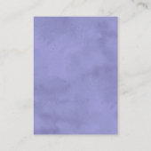 Boho Wildflower Regenboog Baby shower Luier Raffle Informatiekaartje (Achterkant)