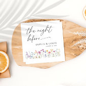 Boho Wildflower repetitie diner servetten