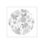 Boho Wildflower Rubber Stamp Rubberstempel (Afrduk)