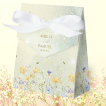 Boho Wildflower Rustieke Groene Bruiloft