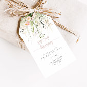 Boho Wildflower Sip Sip Hooray Vrijgezellenfeest Cadeaulabel