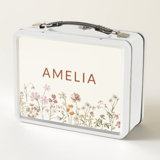 Boho Wildflower terug naar school (Achterkant)