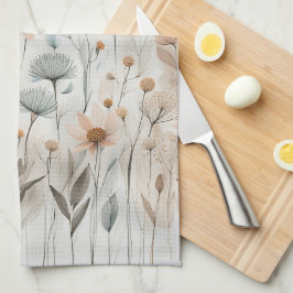 Boho Wildflower Theedoek