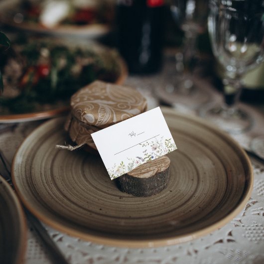 Boho Wildflower | Trouwtafel plaats kaarten