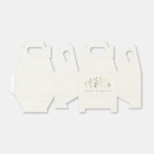 Boho Wildflower Verjaardagsfeest Bedankdoosjes (Uitgevouwen)