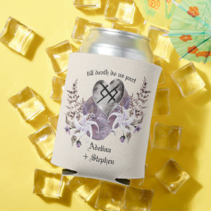 Boho Wildflower Viking Liefde Gotische Bruiloft Gu Blikjeskoeler